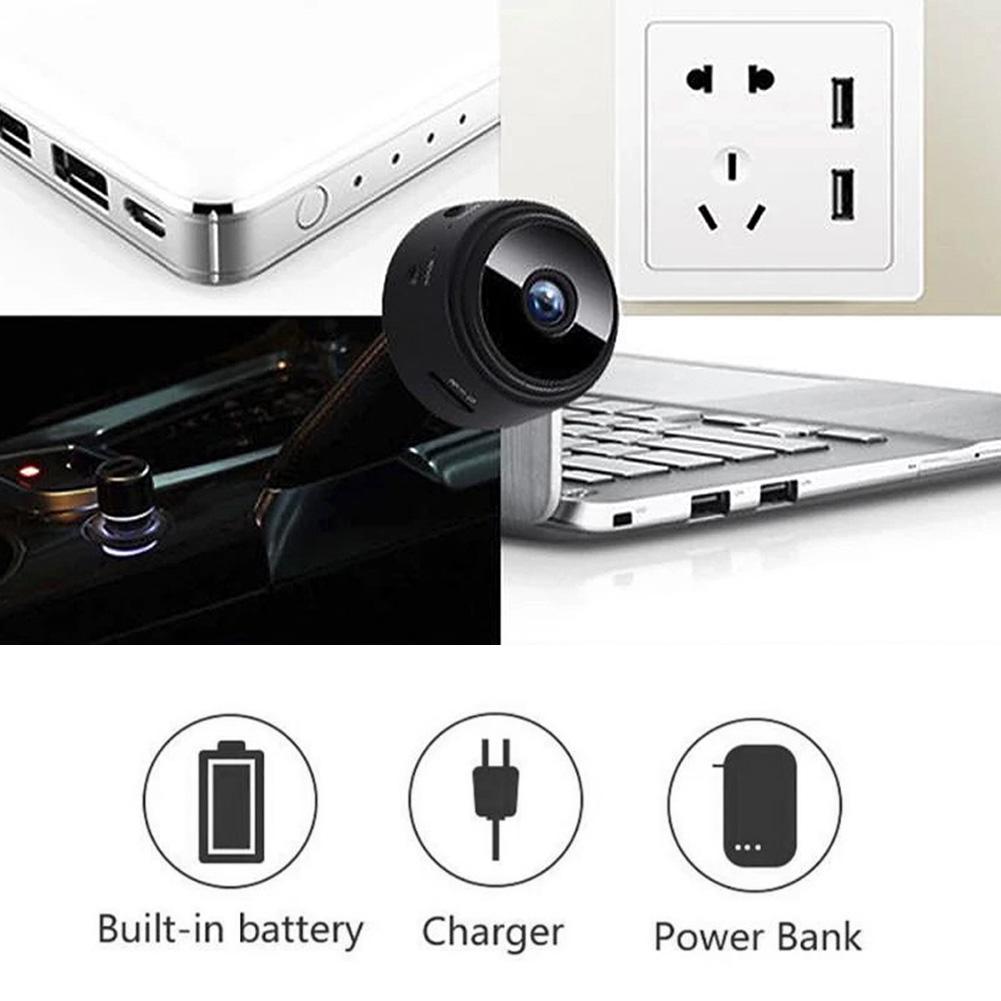 A9 Wi-Fi Мини-камера Беспроводной видеорегистратор Диктофон Камера мониторинга безопасности Умный дом для младенцев и домашних животных