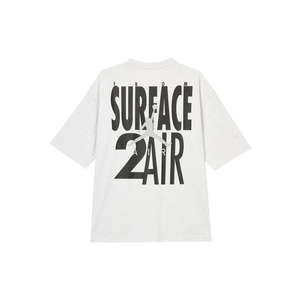 Jordan Переиздание Air Brk Crw Удобная футболка с коротким рукавом с надписью Мужские топы IF1805051