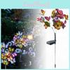 Elegant Solar Powered Butterfly Tree Stake Light Ideal For Waterproof Lawn Decor