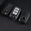 APRUB1 Leather Car Key Case Keys Full Cover Protection Shell Bag for VW Volkswagen Polo Tiguan Passat Golf Jetta Lavida Skoda Octavia