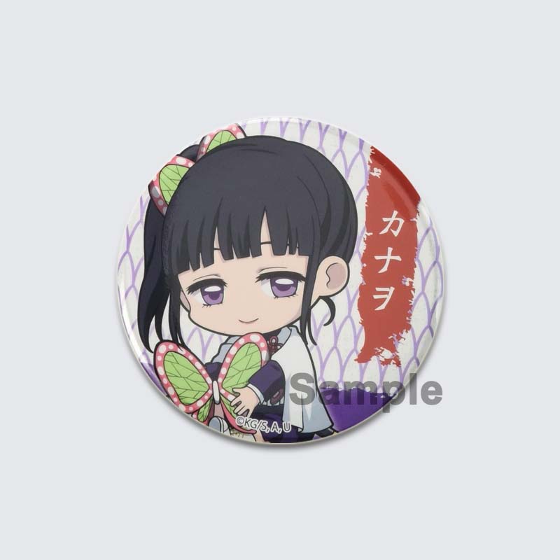 32/44/58mm Kamado Tanjirou Hashibira Inosuke Pin Kochou Shinobu Kamado Nezuko Tsuyuri Kanao Agatsuma Zenitsu Anime Brooche Handmade Demon Slayer Badge