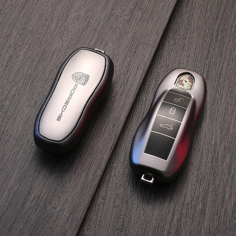 Модный TPU Чехол-Брелок для Умного Ключа Автомобиля Защитная Оболочка для Porsche Cayenne 718 MACAN Panamera 911 Macan Boxster Cayman Аксессуары