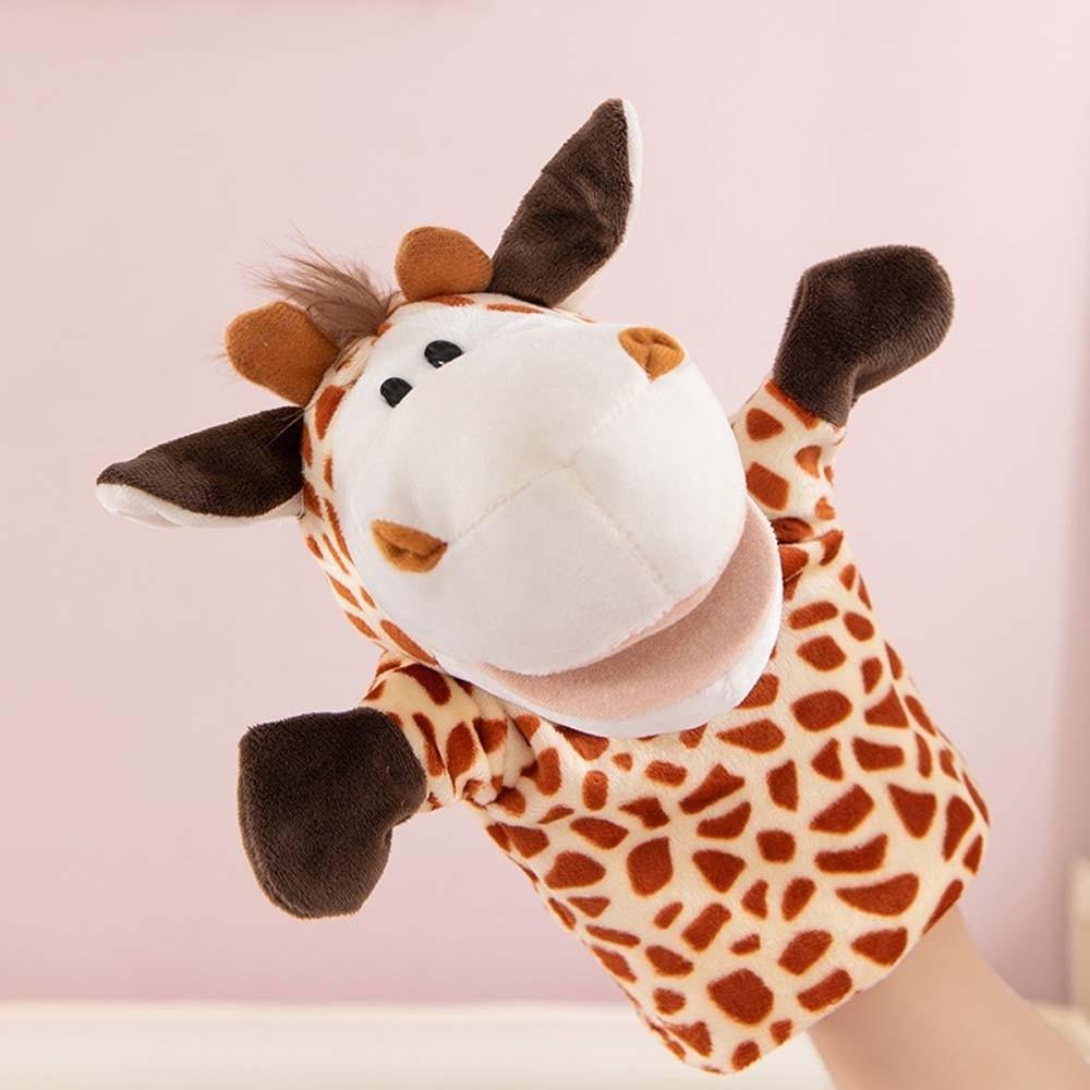 Stuffed Animal Hand Puppet Interactive Hand Finger Puppets Appease Dolls  Parent-child