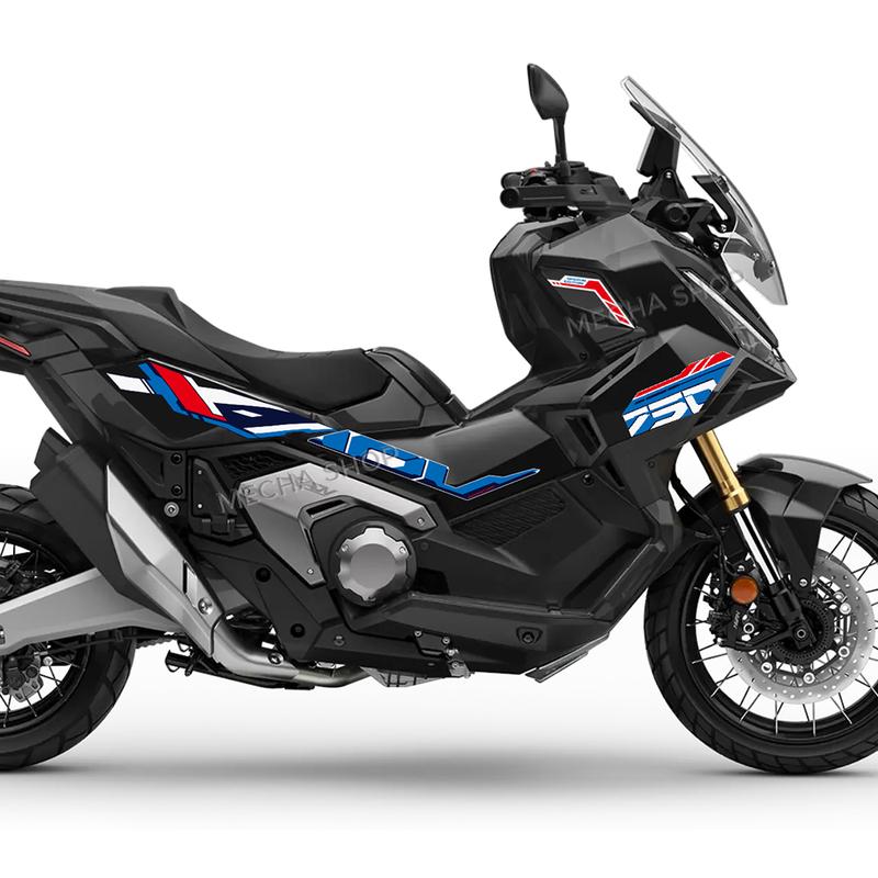 For XADV750 X ADV 750 XADV 750 2025 Motorcycle Fairing Sticker Decal Kit Protection Glossy Silver Sticker