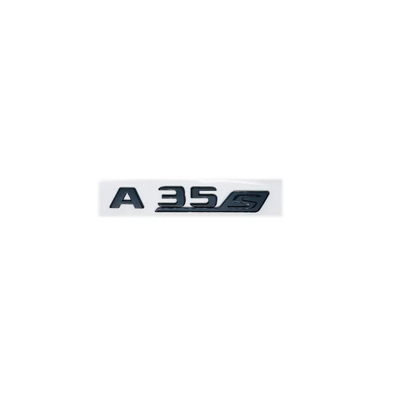 ABS Для Mercedes Benz A35 45 43 AMG W177 W176 A35 A45 A45S TURBO 4MATIC Наклейки-эмблемы с буквами на багажник автомобиля Аксессуары