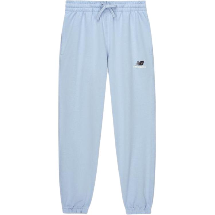 New Balance Трикотажные брюки унисекс синие с умеренной манжетой UP21500-LAY