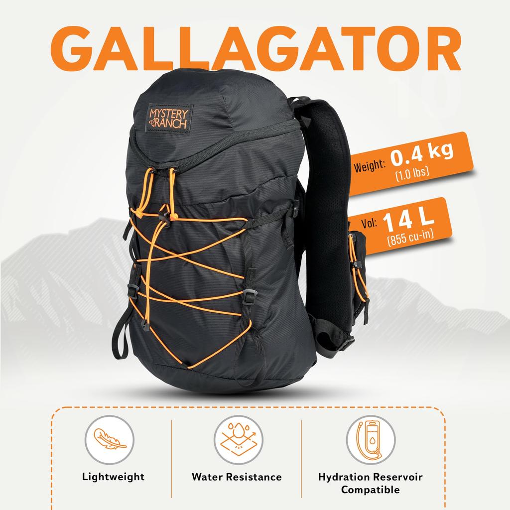 Gallagator 15 Черный 19761601001007 [Mystery Lunch] L/XL