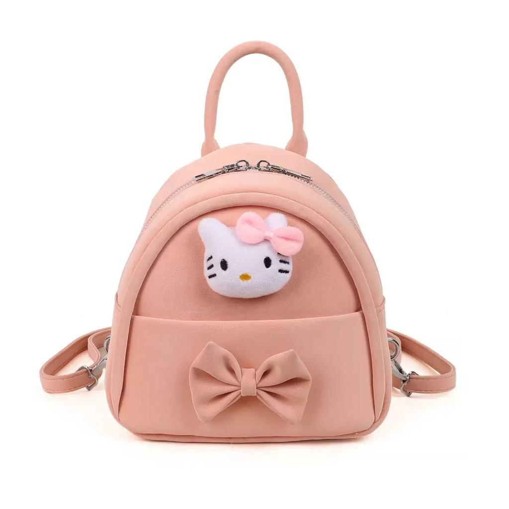 Милая плюшевая кукла Hello Kitty, украшение, студенческий мини-рюкзак для ежедневного использования
