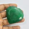 Natural Green Emerald 269 Ct Heart Cut Gemstone Ideal for Display