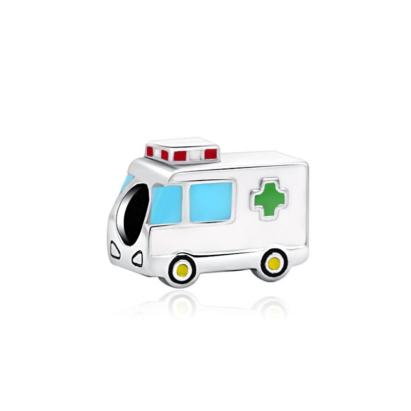 Copper Plated Black Motorcycle Pendant Dangle Charm Bead Fit Original Bracelet For Women Diy Fashion Jewelry Making