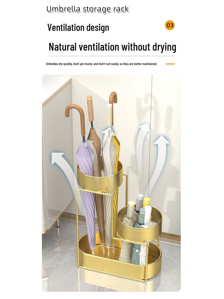 Umbrella Stand: Household & Commercial Rack for Doorway and Hanging Storage