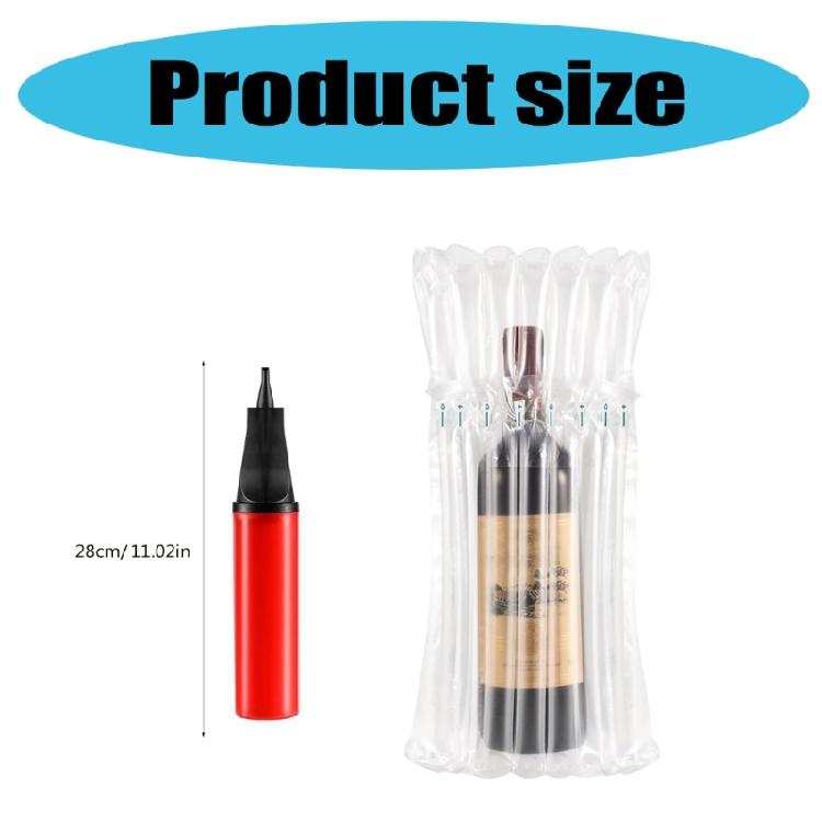 12pcs/Pack Inflatable Wine Bottle Protectors Air Cushions Bags Travel Wine Sleeve For Travel Luggage And Safe Shipping