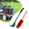 Gardening Tool Set With Brush And Scraper For Lawn Mower Blade And Yard Equipment Cleaning For Grass And Debris Removal