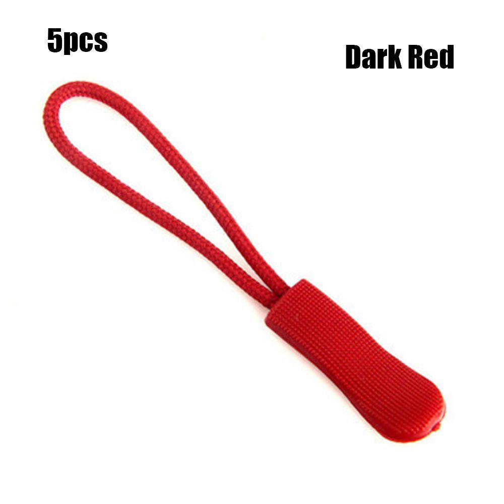 quality Travel Bags Clip Buckle Zipper Pull Cord Rope Pullers Zip Puller Replacement Ends Lock Zips