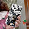 Чехол для телефона Черный клевер Закаленное стекло Для Iphone 14 13 12 11 Pro Mini XS MAX 14Plus X XS XR Fundas