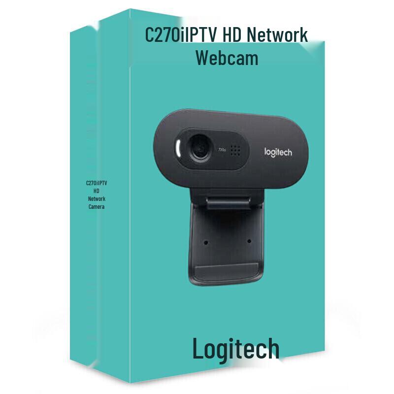 Logitech C270i HD USB Webcam with Microphone