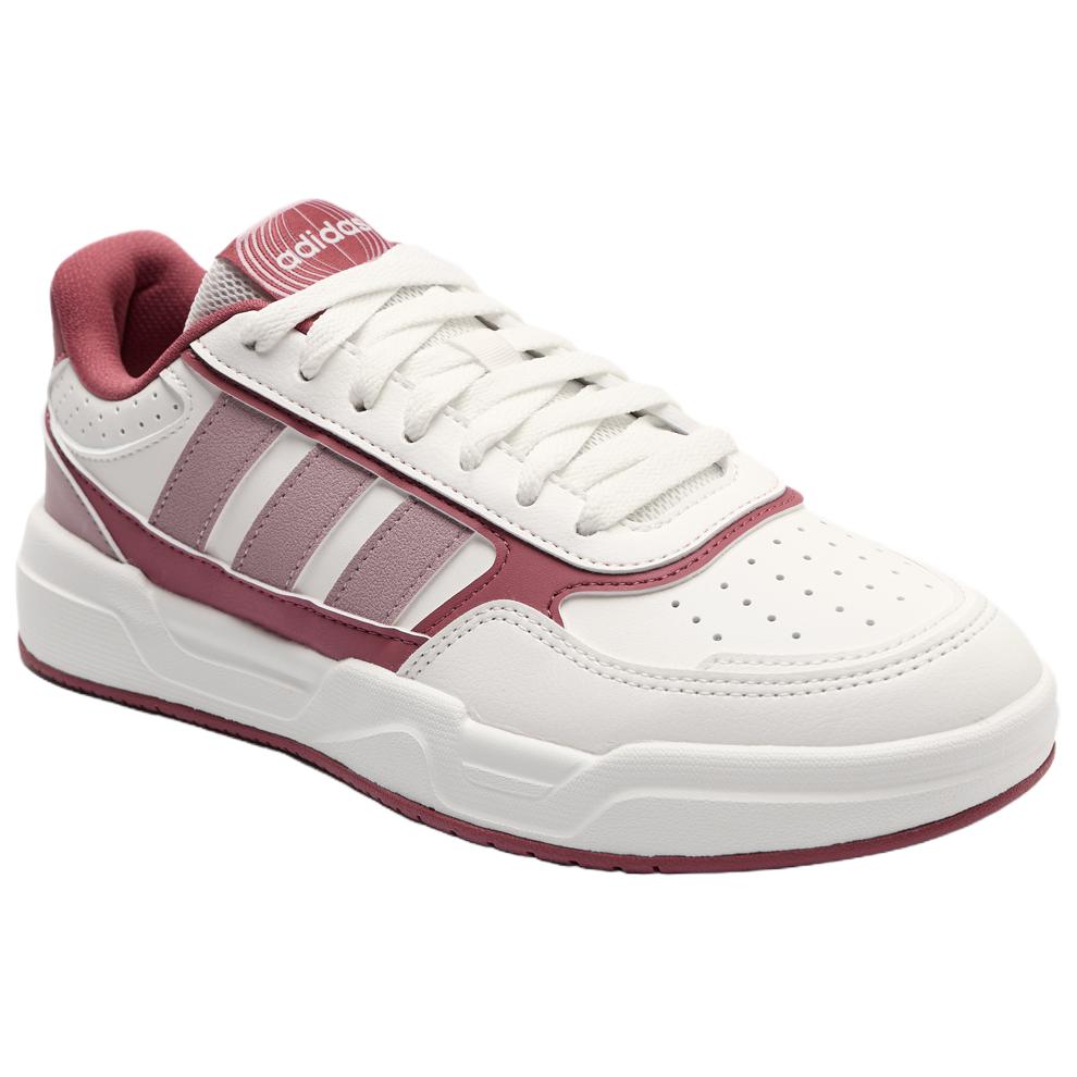 adidas Кеды Lite Baller 1.5 для скейтбординга Женские Белые Малиново-розовые LA6485