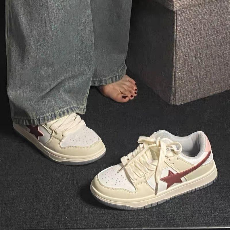 2025 осень новые туфли для женщин star board ins tide универсальные студенческие для отдыха пара спортивная обувь Harajuku harbor style tide