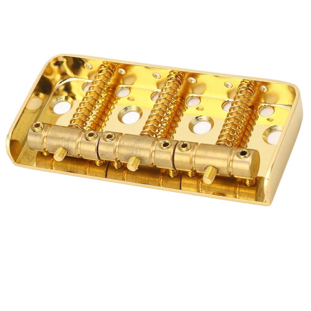 Электрогитара с коротким бриджем, винтажная латунь, компенсированные 3 седла для телегитар