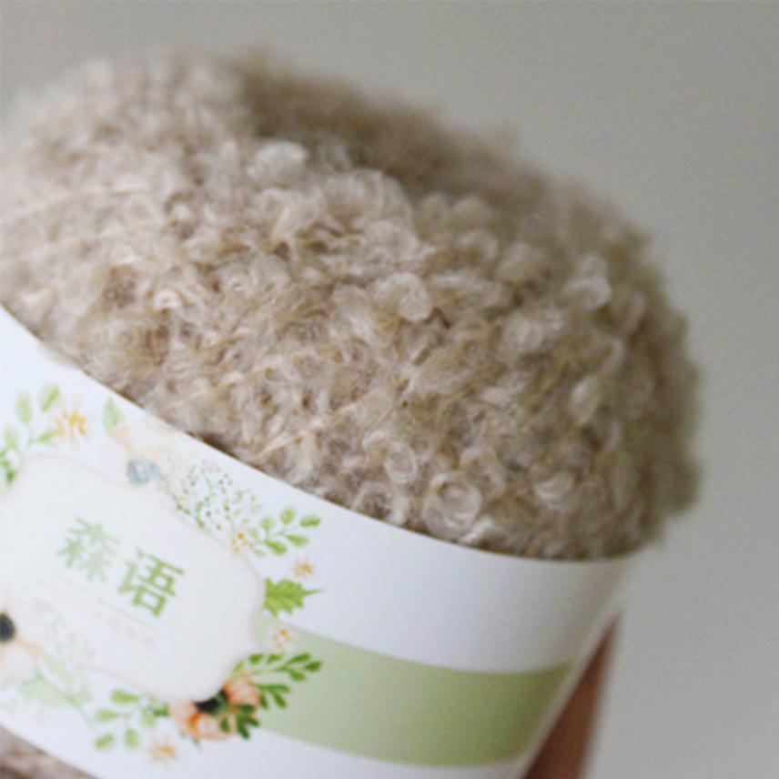 Шерстяная пряжа мягкая гладкая для ручного вязания круговая нить вязаная крючком кукольные волосы сделай сам плюшевая кукла рукоделие вязание сделай сам вязаный инструмент