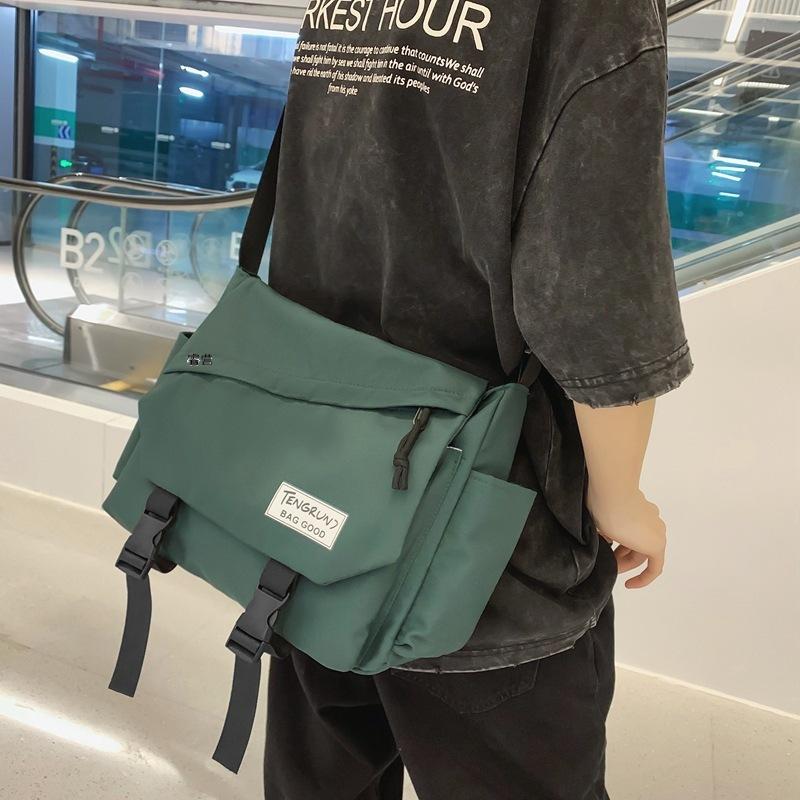 Мужская и женская школьная сумка через плечо, сумка через плечо