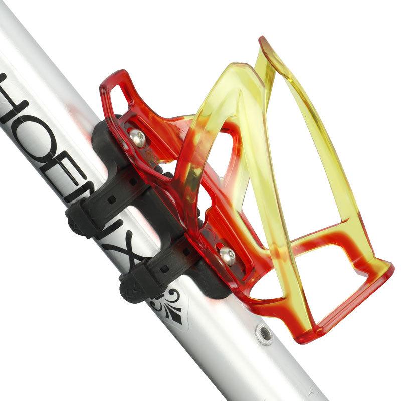 Подставка для велосипедной фляги, основа-переходник, силиконовые нескользящие ремешки, держатель для фляги для горного и шоссейного велосипеда, адаптер для крепления, велосипедные аксессуары