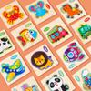 3D деревянные головоломки, игрушки для детей, деревянные 3d пазлы с мультяшными животными, интеллект, детские развивающие игрушки для детей