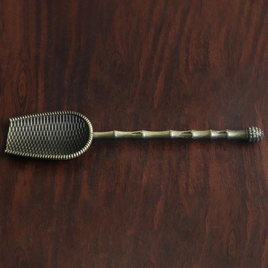 Useful Food Grade Rust-proof Sturdy Portable Chinese Kung Fu Tea Scoop Kitchen Supplies Tea Scoop