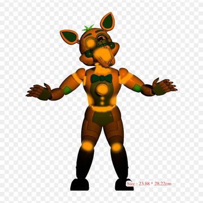 Местоположение сестры Five Nights At Freddy's Ultimate Custom Night Five N термонаклейки для одежды, футболка, сумка, теплопередающие наклейки, железные нашивки