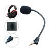 Game Mic Replacement for Kingston Hyper X Cloud II Wireless BT Gaming Headset 3.5mm Microphone Boom with Cover