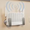 2Pcs Suction Cup Wifi Placement Rack No Drill Wall Support Bracket New Router Power Strip Holder