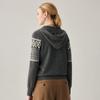 Zhaojun Women's Fair Isle Hooded Cashmere Sweater