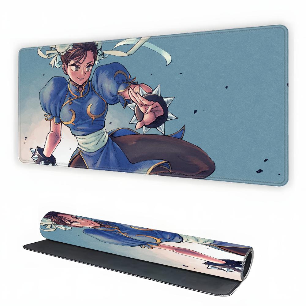 China's -selling mouse pad Street Fighter Animation Beautiful XXL Game Exclusive MousePads PC Computer pad Non-slip Decor