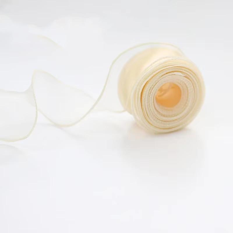 1 шт. 9 м/рулон шифоновая шелковая лента органза атлас для самостоятельного изготовления подарочной упаковки украшения свадебных букетов венков швейных принадлежностей