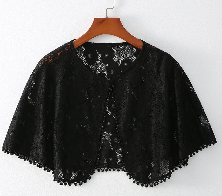 Женское вечернее платье чонсам шаль - Стильный кружевной кардиган для защиты от солнца