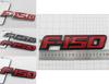 Weatherproof Red Black 3d Raised Plastic Emblem Badge Letter For 09-14 Ford F150 Tailgate