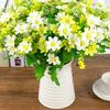 1 Bouquet Artificial Flower Realistic 28 Heads Fake Chrysanthemum Bouquet False Flower Home Decoration for Wedding