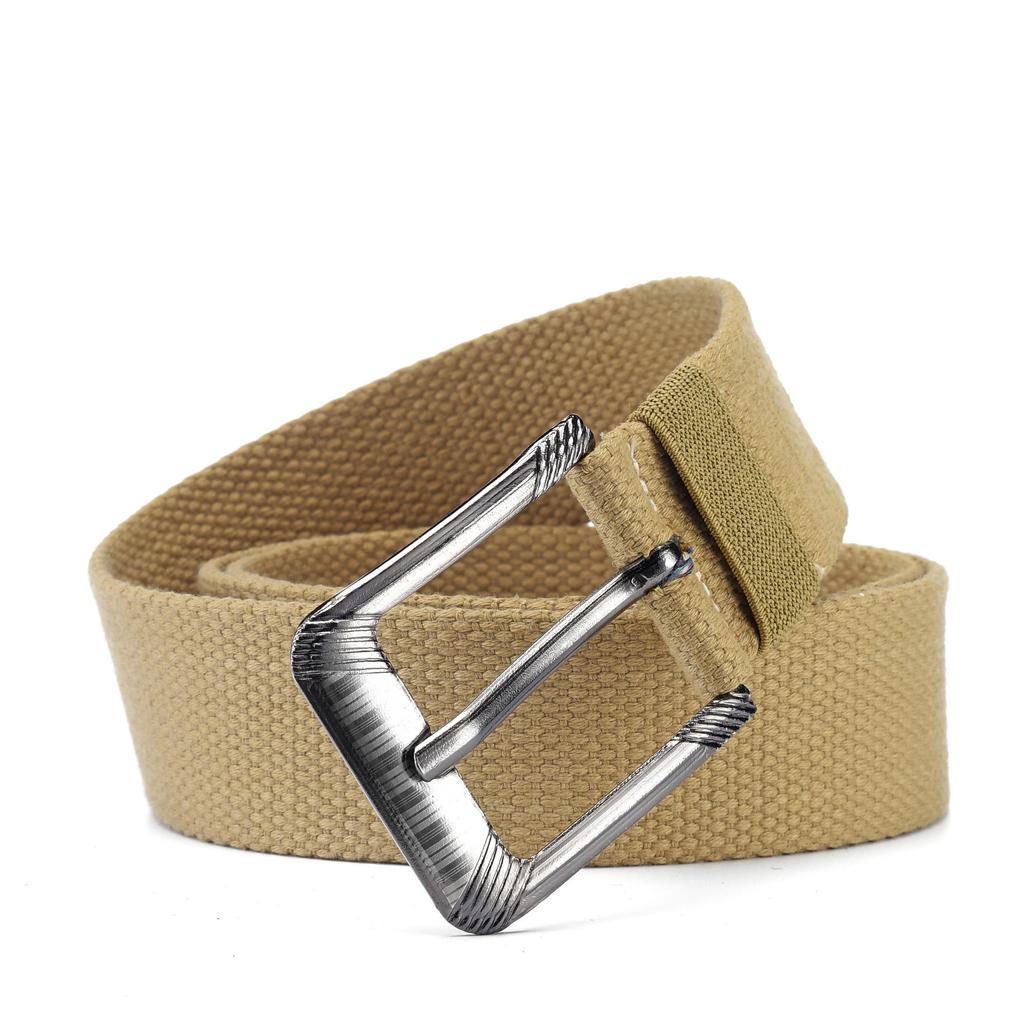 Pin Buckle Belt Alloy Nylon Belt Men'S Leisure Outdoor Sports