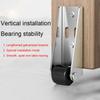 4 Pcs Silent Right Angle Directional Rollers Effortless Telescopic Sliding Door Track Pulley Multifunction Side Mounted