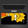 Lisa Simpson Mouse Pad, Large Gaming Desk Mat, Non-slip XXL Mousepad for Laptop & Tablet, Mini PC Playmat with Stitched Edges