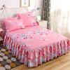 3 шт./1 комплект постельного белья, юбка-кровать с 2 наволочками, покрывало, наматрасник, чехол для кровати с принтом
