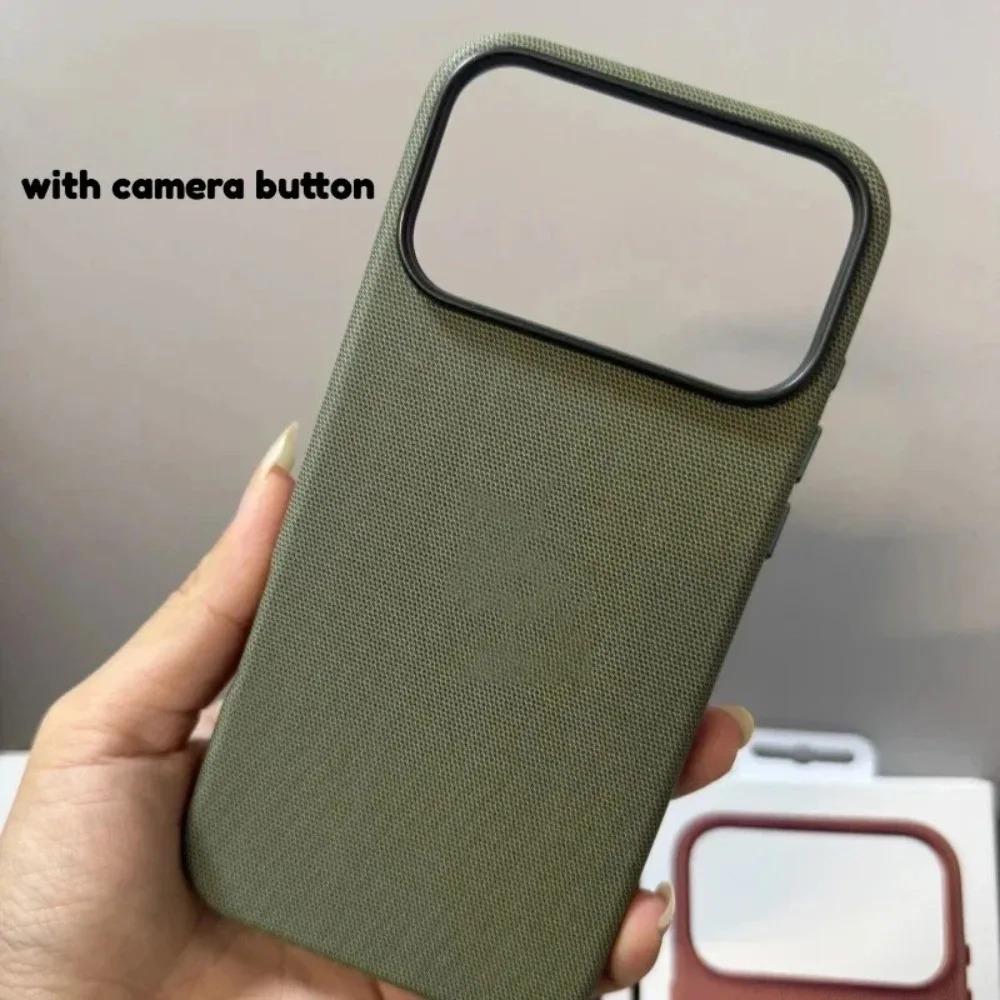 Новый TechWoven Магнитный Чехол для Телефона для For Iphone 17 Air 16 1 14 13 Pro Max С Кнопкой Камеры Для Официальный Защитный Чехол