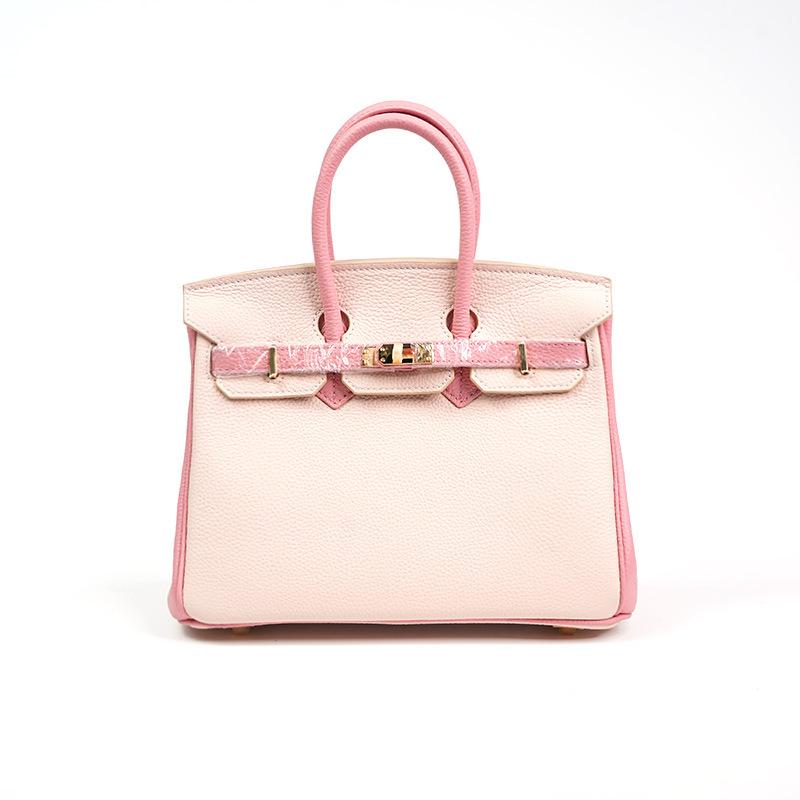 2025 Top-Grade Cowhide Women's Bag Luxury Leather Handbag Fashion Genuine Leather Women's Bag Classic Hundred Styles Handbag