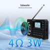 RETEKESS V115P All-Wave Bluetooth Radio: FM/AM/SW/LW/WB Recording & MP3 Player.