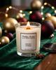 soy candle with a wooden wick + HOLIDAY STORIE
