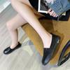Soft Full Genuine Leather Shoes Women Flat Shoe New Spring Soft Sole Comfortable Shoes Woman Fashion Casual Shoes