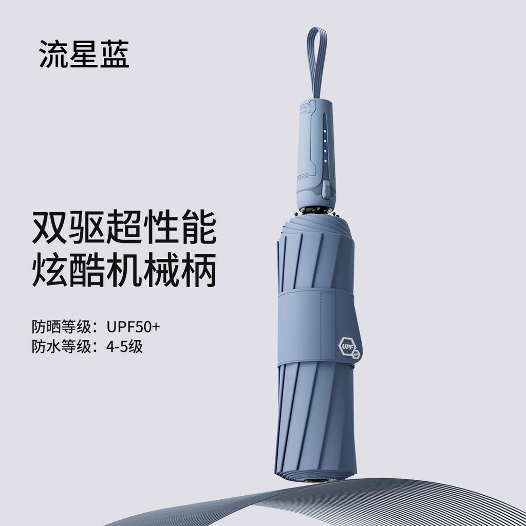 Механический Cyberwind Полный Зонт Автоматический Зонт Большой Прочный Ветроустойчивый Мужской Простой Зонт Погода и Дождь Женский Двойной Зонт