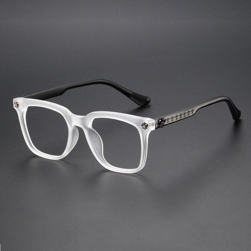New versatile anti-blue flat glasses retro literary glasses frame men can match myopia glasses frame