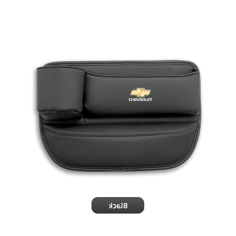 High-quality Leather Car Seat Gap Storage Box Cup Holder Auto Interiors For Chevrolet Equinox Tahoe Trailblazer  Impala Sonic