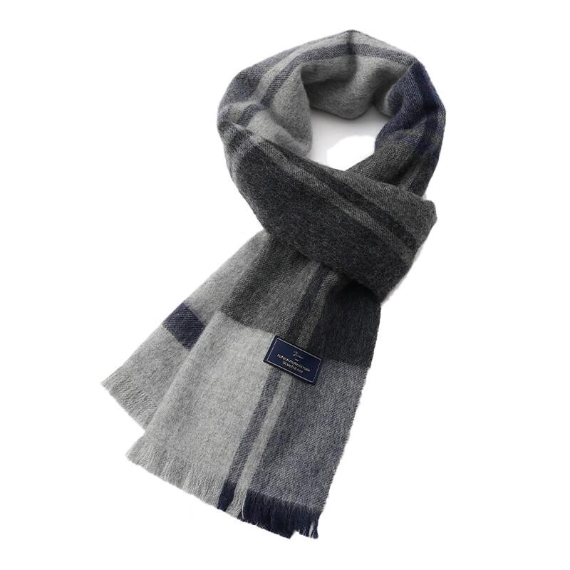 Men's Pure Wool Scarf Gift Set
